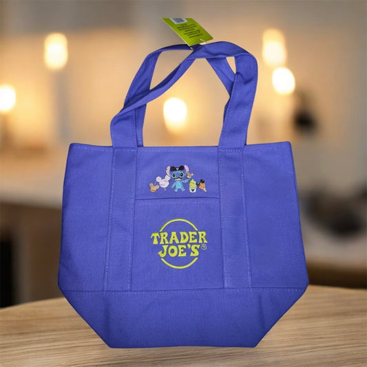 Trader Joe’s mini tote Bag ( stitch )