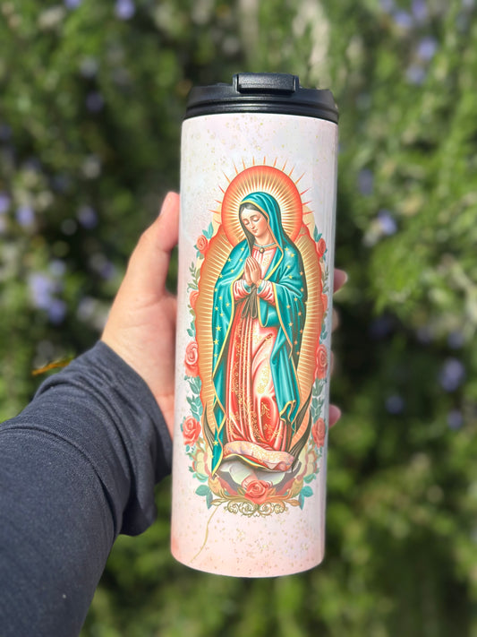 Virgencita tumbler 20oz